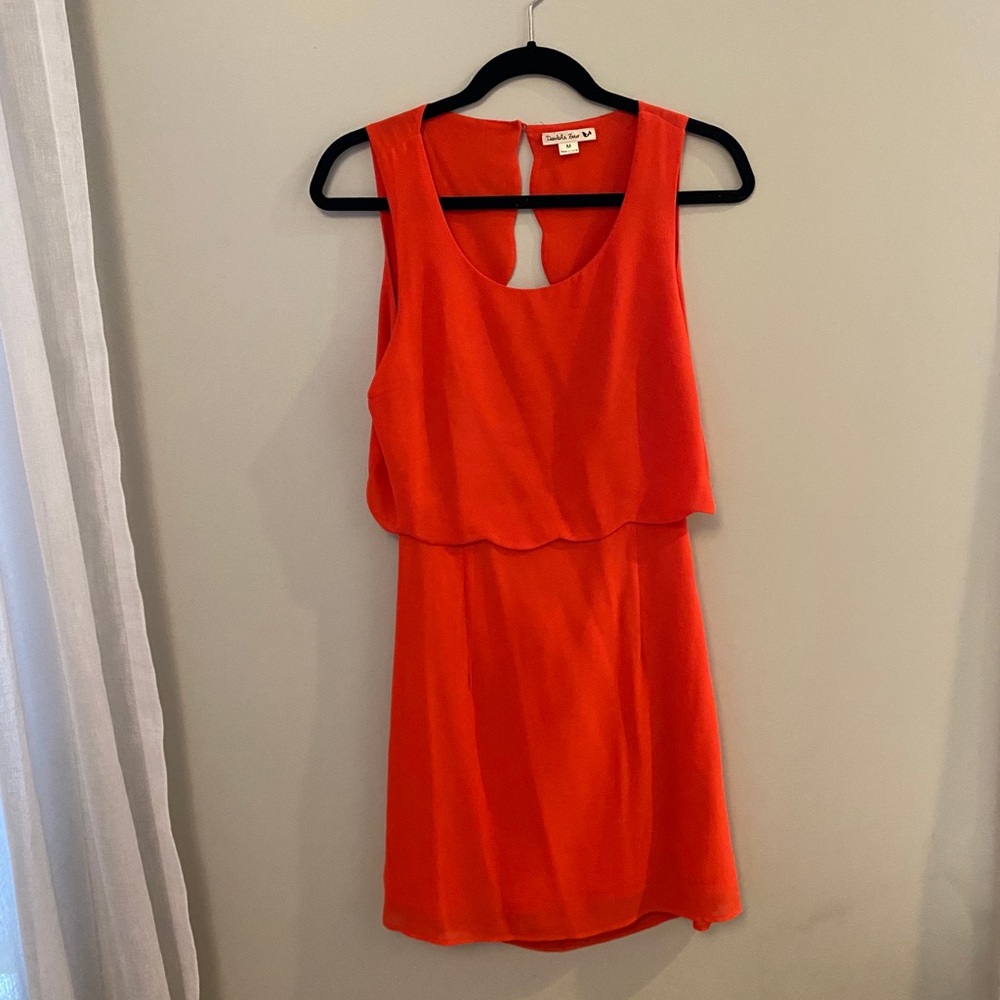 Open Back Scalloped Dress
